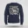 Straight Outta Tasmac Men/Unisex Sweatshirt in Navy Blue Color